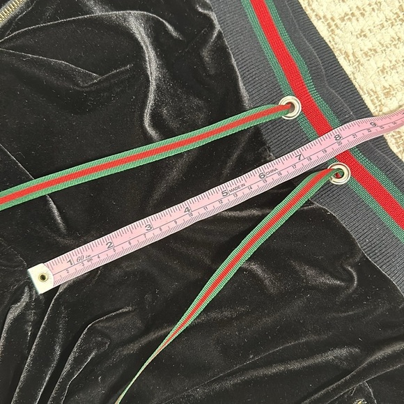Gucci Vintage Y2K Velour Tracksuit Flare Jogger Pants - Picture 15 of 15
